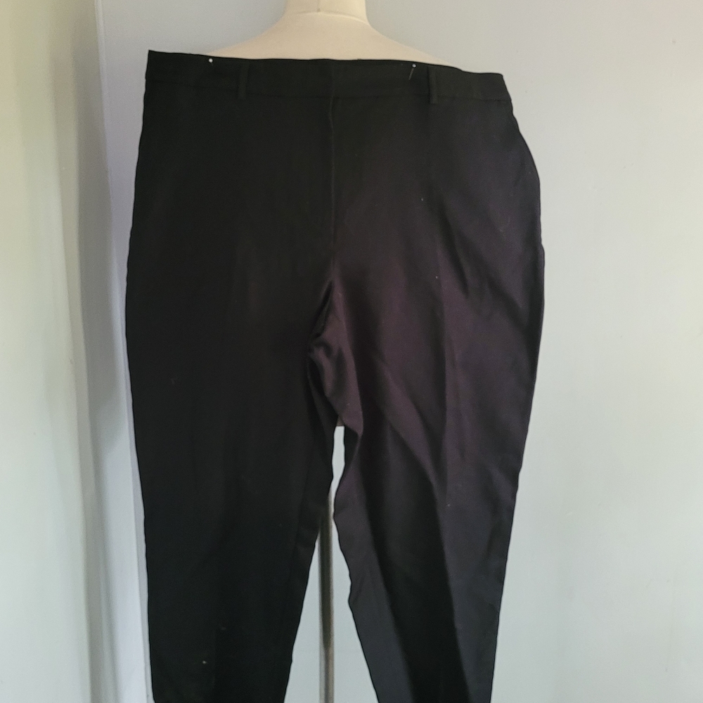 Jones New York Black Straight Leg Pants